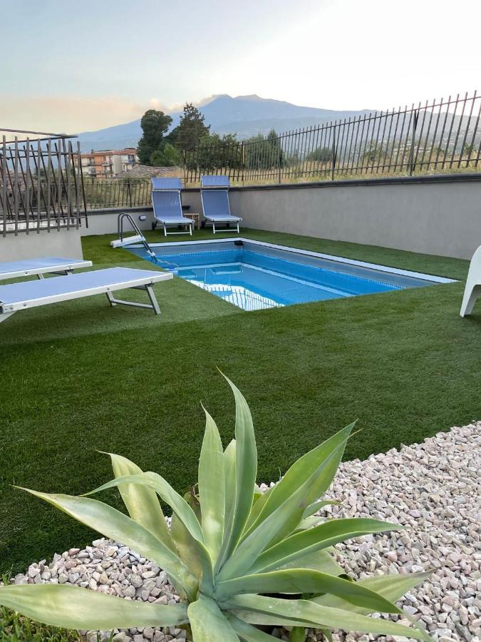 Trinacria Dell'Etna Villa Fiumefreddo di Sicilia Buitenkant foto